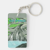 Hot Springs National Park Arkansas  Sleutelhanger (achterkant)