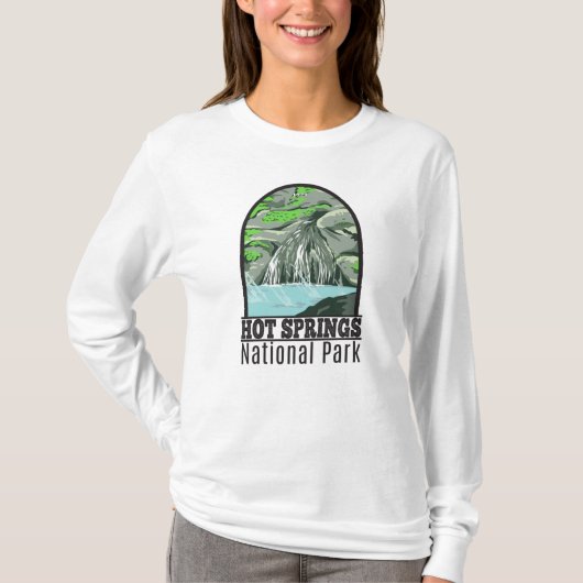 Hot Springs National Park Arkansas T-Shirt (Voorkant)
