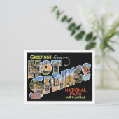 Hot Springs National Park Arkansas Travel US City Briefkaart (Staand voorkant)