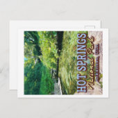 HOT SPRINGS NATIONAL PARK - ARKANSAS VERENIGDE STA BRIEFKAART (Voorkant / Achterkant)