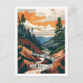 Hot Springs National Park Arkansas, Verenigde Stat Briefkaart (Voorkant)