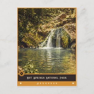 Hot Springs National Park   Arkansas Vintage Briefkaart