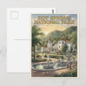 Hot Springs National Park Bathhouse Row Briefkaart (Voorkant / Achterkant)