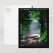 Hot Springs National Park Dead Chief Trail Geschen Briefkaart (Voorkant / Achterkant)