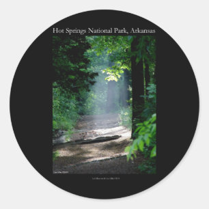 Hot Springs National Park Dead Chief Trail Gifts Ronde Sticker