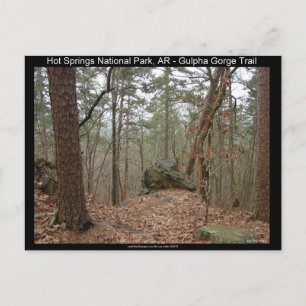 Hot Springs National Park Gulpha Gorge Trail Briefkaart