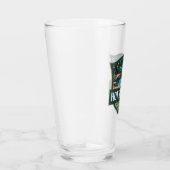 Hot Springs National Park Illustratie Retro Badge Glas (Rechts)