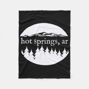 Hot Springs National Park in Arkansas Natuur Vakan Fleece Deken