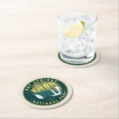 Hot Springs National Park Ronde Kartonnen Onderzetter (Insitu)