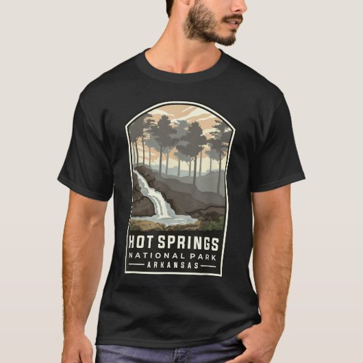 Hot Springs National Park T-shirt (Voorkant)