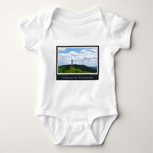 Hot Springs National Park Tower Centennial Ed Romper (Voorkant)