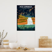 Hot Springs National Park Travel Poster (Keuken)