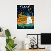 Hot Springs National Park Travel Poster (Thuiskantoor)
