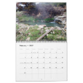 HOT SPRINGS OF THE WEST Calendar Kalender (Feb 2027)