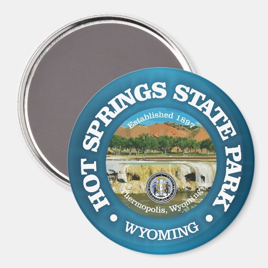 Hot Springs SP Magneet (Voorkant / Achterkant)