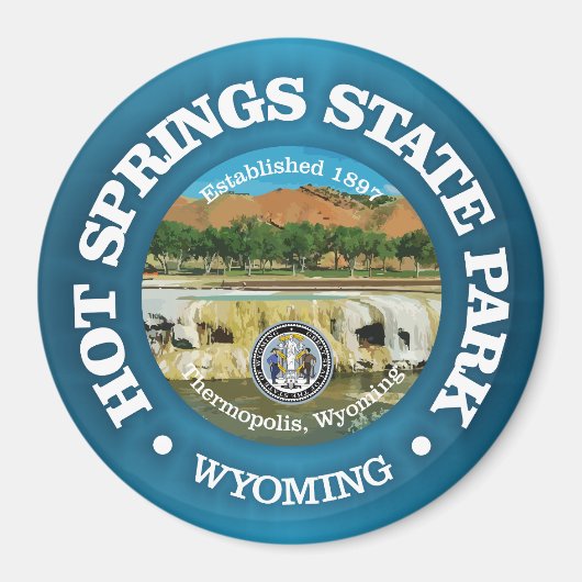 Hot Springs SP Magneet (Voorkant)