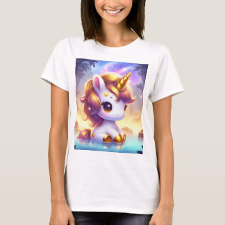 Hot Springs Unicorn Basic T-shirt
