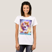 Hot Springs Unicorn Basic T-shirt (Voorkant volledig)