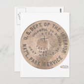 Hot-Springs US Dept of the Interior Gifts Apparel Briefkaart (Voorkant / Achterkant)