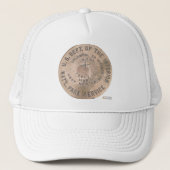 Hot-Springs US Dept of the Interior Gifts Apparel Trucker Pet (Voorkant)