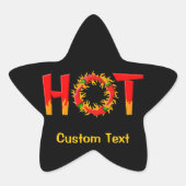 HOT STER STICKER (Voorkant)