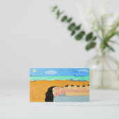 Hot Stone Massage Afsprakenkaartje (Staand voorkant)