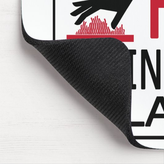 Hot String Bass Player Muismat (Hoek)