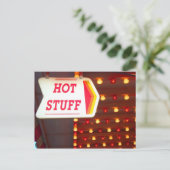 Hot Stuff Briefkaart (Staand voorkant)