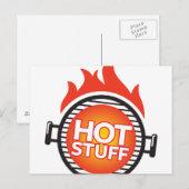 Hot Stuff Briefkaart (Voorkant / Achterkant)