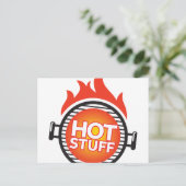Hot Stuff Briefkaart (Staand voorkant)