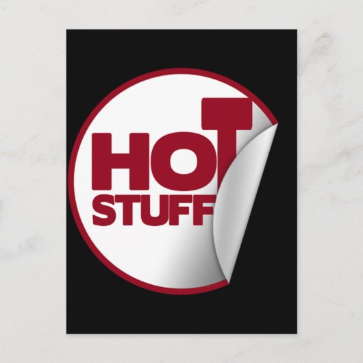 Hot Stuff Briefkaart (Voorkant)