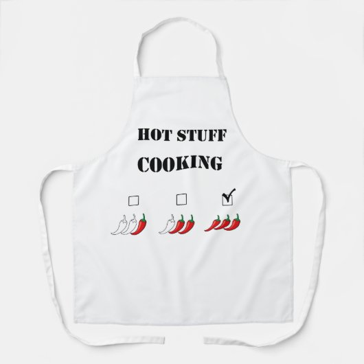 Hot stuff cooking schort (Voorkant)