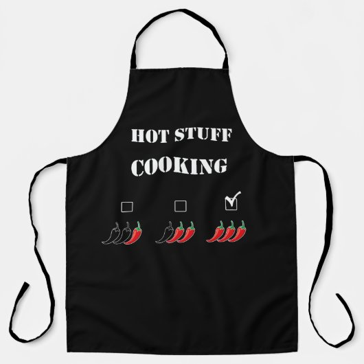 Hot stuff cooking schort (Voorkant)