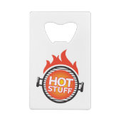 Hot Stuff Creditkaart Flessenopener (Achterkant)