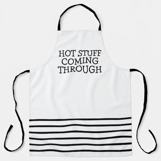 Hot Stuff die door de Humor komt Schort (Voorkant)