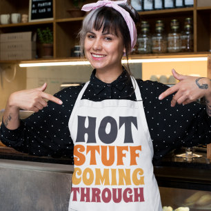 Hot Stuff die door de Humor komt Schort