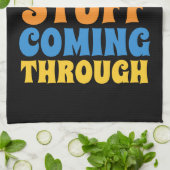 Hot Stuff die door de Humor komt Theedoek (Gevouwen)