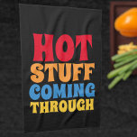 Hot Stuff die door de Humor komt Theedoek<br><div class="desc">Hot Stuff die door keukenhanddoeken uit de Humor van Ricaso komt</div>