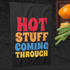 Hot Stuff die door de Humor komt Theedoek