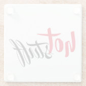 Hot Stuff Glazen Onderzetter (Achterkant)