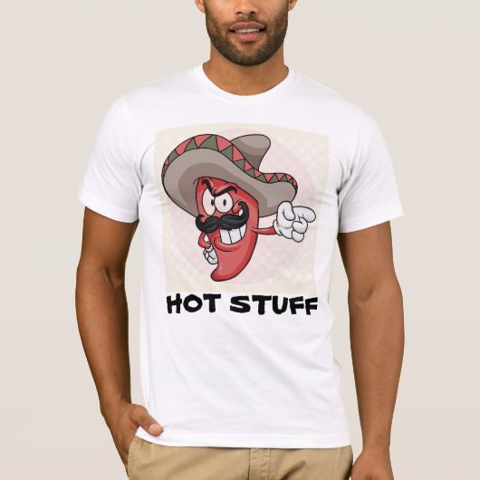 HOT STUFF GRAPPIG HOTTIE T-SHIRT (Voorkant)