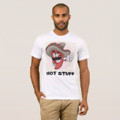 HOT STUFF GRAPPIG HOTTIE T-SHIRT (Voorkant volledig)