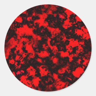 Hot Stuff Lava Ronde Sticker