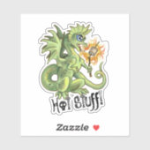 Hot Stuff Lil Dragon Sticker (Vel)