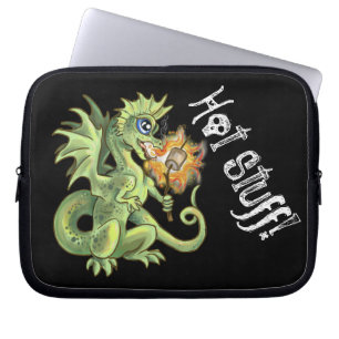 Hot Stuff, lil marshmellow die draak maakt Laptop Sleeve
