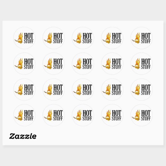 Hot Stuff Stickers (Vel)