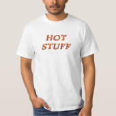 HOT STUFF T-Shirt voor mannen (Voorkant)