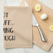 Hot Stuffing door grappige Thanksgiving Theedoek (Quarter Fold)