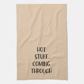 Hot Stuffing door grappige Thanksgiving Theedoek (Verticaal)