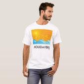 Hot Summer Background T-shirt (Voorkant volledig)